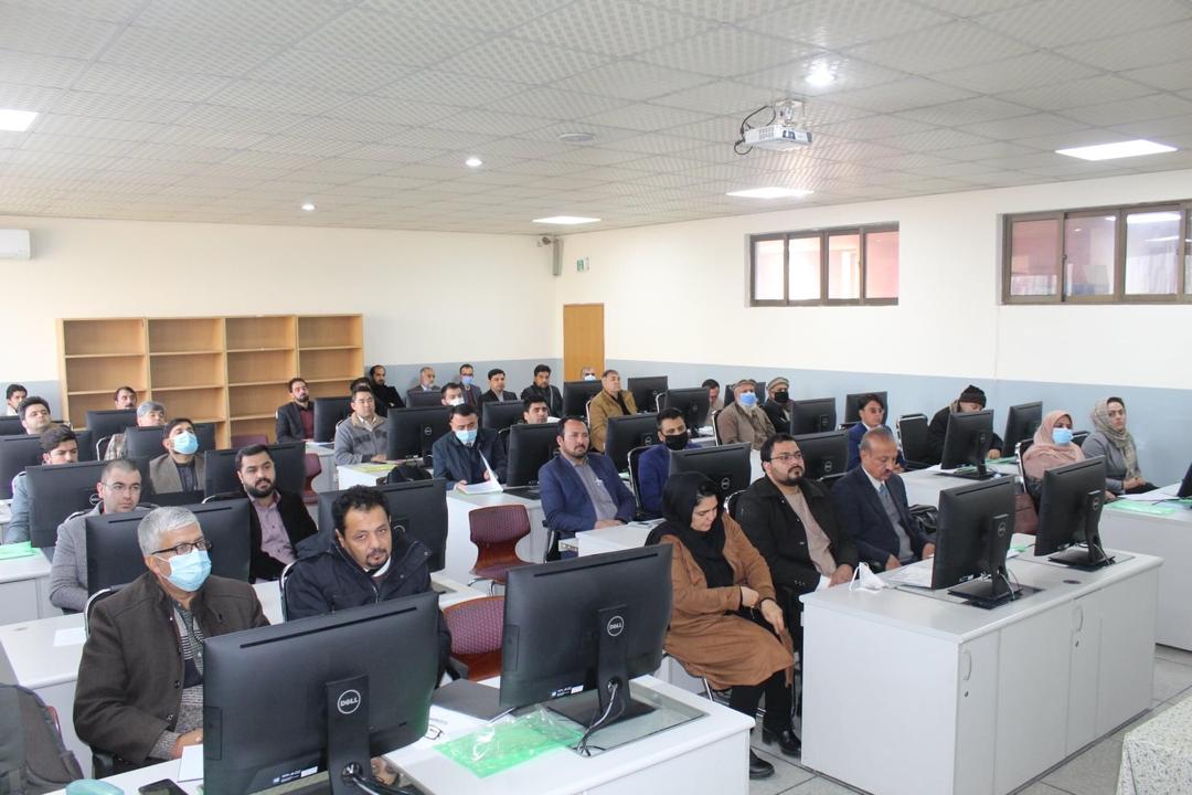 اشتراک معاون امور علمی و هشت تن از استادان دانشگاه بلخ در ورکشاپ سه روزه آموزش برنامه های ایدکس (Edx) و افغان ایکس (Afgan x).