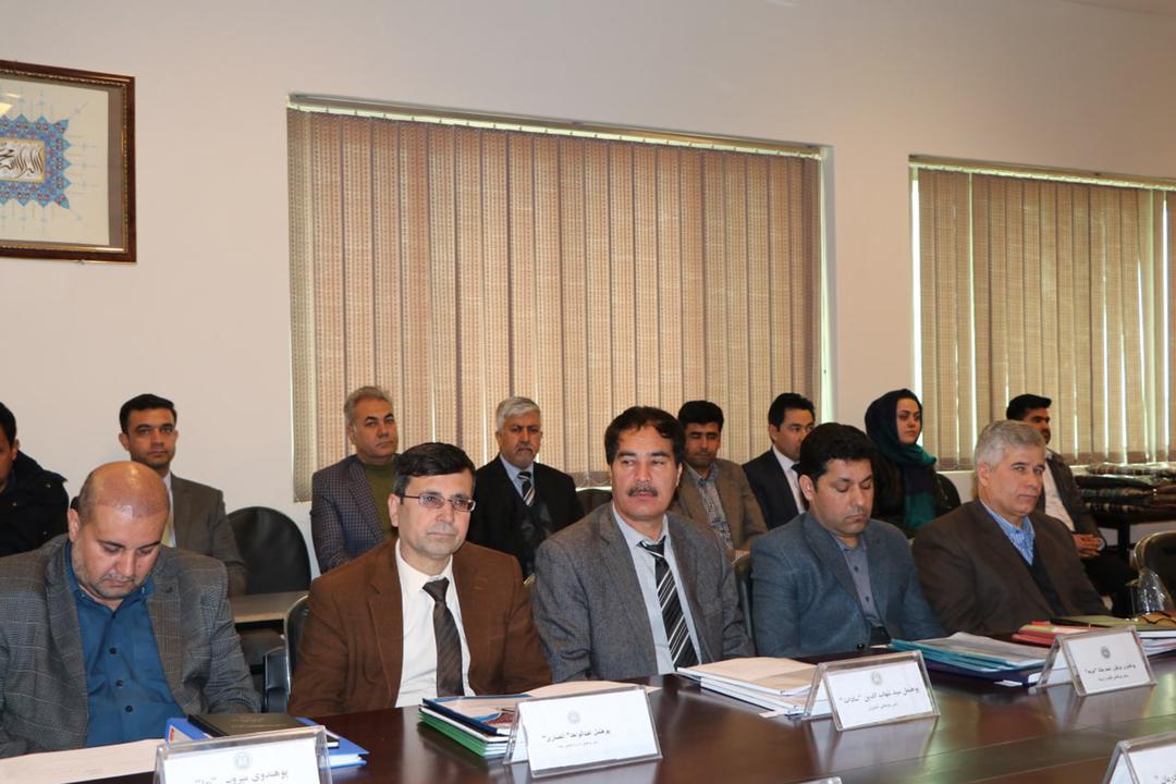 جلسه شورای علمی پوهنتون بلخ