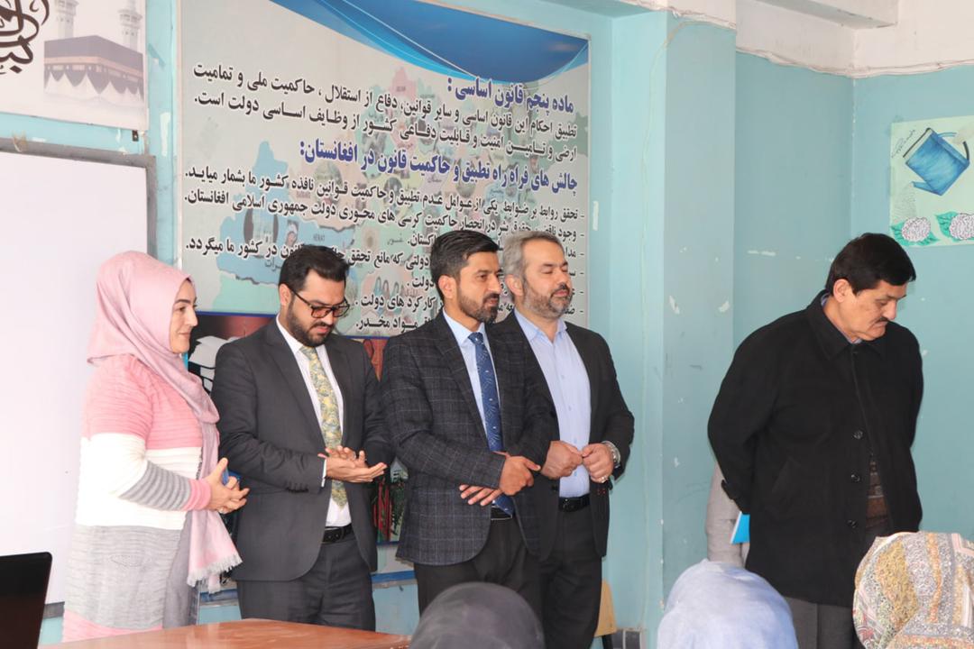 رییس و معاونین امور علمی و محصلان پوهنتون بلخ از جریان دروس تشدیدی سمستر خزانی بازدید نمود.