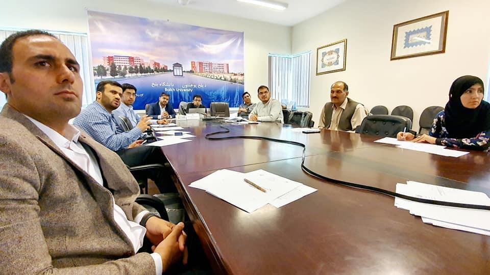 نشست نوبتی کمیته‌ی تحقیق، تالیف و ترجمه‌ دانشگاه بلخ